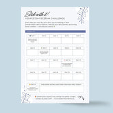 Svens Island Australia 21-Day Eczema Challenge Tracker Printable